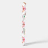 Schattigee Elegante Bloemen In Diamanten Tegels Pa Case-Mate iPhone Case (Achterkant / Rechts)