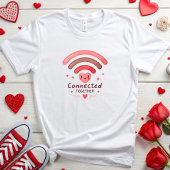 Schattigee elegante liefde t-shirt