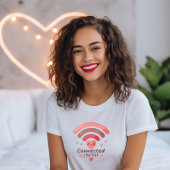 Schattigee elegante liefde t-shirt