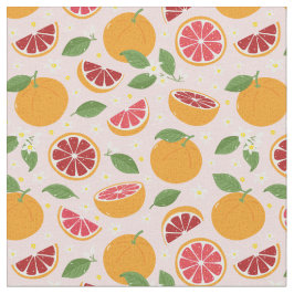 Schattigee elegante Sinaasappels op lichtroze Stof