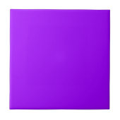 Schattigee Elegante Stevige Kleur Violet Tegeltje (Voorkant)