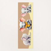 Schattigee Elephant Flow Yoga Mat (Voorkant)