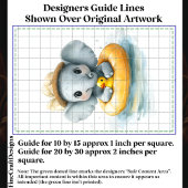 Schattigee Elephant Rubber Ring & Duck CW1 Decoupa Tissuepapier