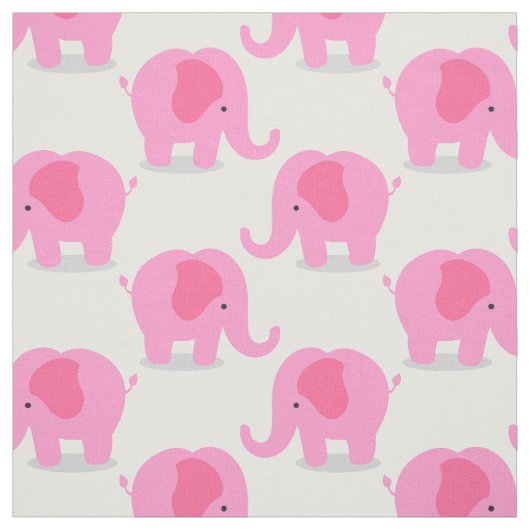 Schattigee Elephants Nursery Fabric Stof (Swatch)