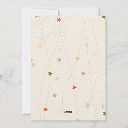 Schattigee Elf Vrolijk Kerstfeest Groet Kaart (Achterkant)