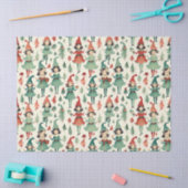 Schattigee  Elfen Kerst Seizoen Tissuepapier (Craft)