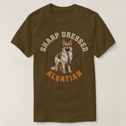 Schattigee Elzasser T-shirt (Design voorkant)