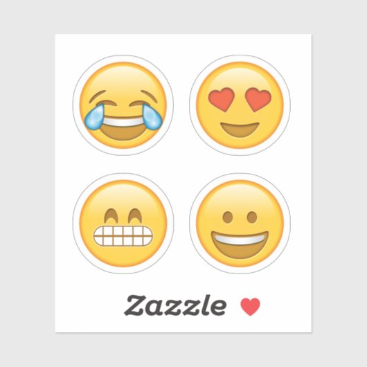 Schattigee Emoji Stickers Harten LOL (Vel)