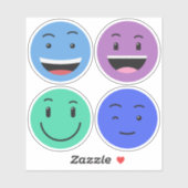 Schattigee Emoticons stickers (Vel)