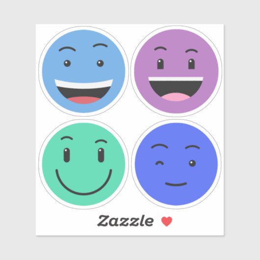 Schattigee Emoticons stickers (Vel)