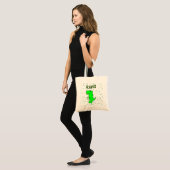 Schattigee en Angry T-Rex RAWR Paint Splatter Tote Bag (Voorkant (model))