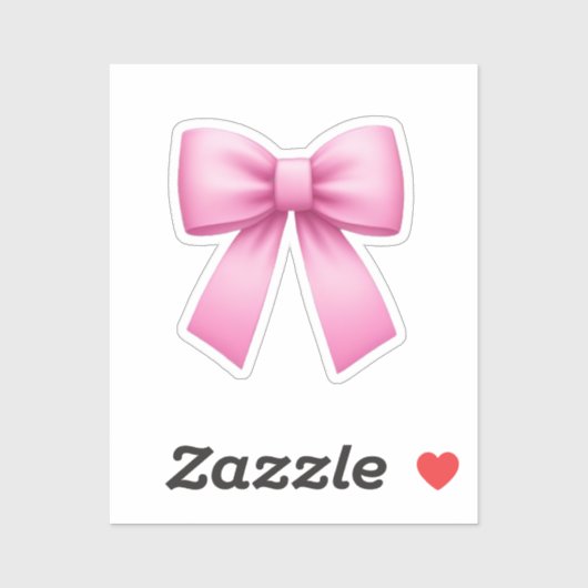 Schattigee en decoratieve lintkunst sticker (Vel)