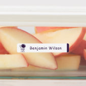 Schattigee en eenvoudige astronaut aangepaste Kind Labels (Aangebracht)
