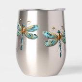 Schattigee en eigenzinnige libellen in Aqua en Gol (Links)