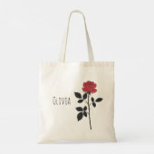 Schattigee en elegante Canvas tas (Achterkant)
