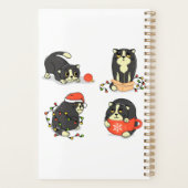 Schattigee en Funny Christmas Cats Planner (Achterkant)