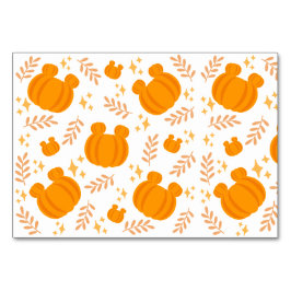 Schattigee en gezellige pompoenpleister kaart