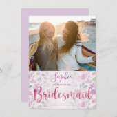 Schattigee en girly roze en Paarse pioenroos Water (Voorkant / Achterkant)