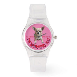 Schattigee en grappige Chihuahua Watch Dog Watch Horloge