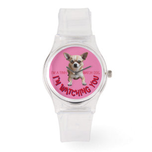Schattigee en grappige Chihuahua Watch Dog Watch Horloge