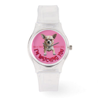 Schattigee en grappige Chihuahua Watch Dog Watch Horloge