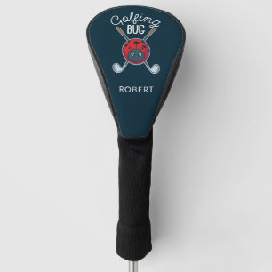 Schattigee en Grappige Golfen Bug Modern Custom Golfheadcover