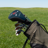 Schattigee en Grappige Golfen Bug Modern Custom Golfheadcover (Insitu)