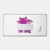 Schattigee en grappige Halloween Vampire Bats You  Bureaumat (Keyboard & Muis)