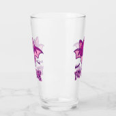 Schattigee en grappige Halloween Vampire Bats You Glas (Links)