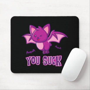Schattigee en grappige Halloween Vampire Bats You Muismat