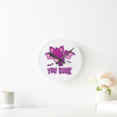 Schattigee en grappige Halloween Vampire Bats You Ronde Klok (Huis)