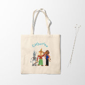 Schattigee en grappige personages met jouw naam 1  tote bag