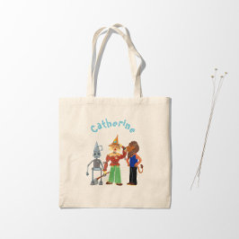 Schattigee en grappige personages met jouw naam 1  tote bag