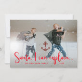 Schattigee en grappige stoute kerst Kaart (Voorkant)