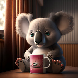 Schattigee en Grappige Valentijnsdag voor Kids 7 M Koffiemok