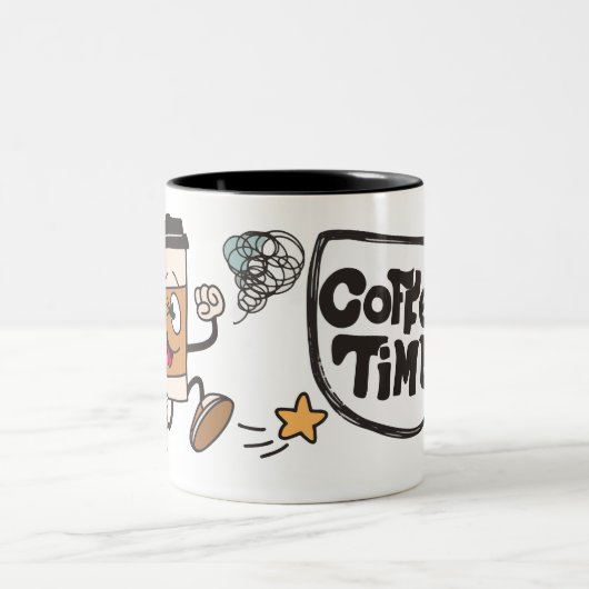 Schattigee en grillige koffietijd Mok (Center)