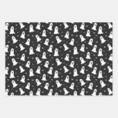 Schattigee en klassieke Halloween vibes in Sinaasa Inpakpapier Vel (Voorkant 3)