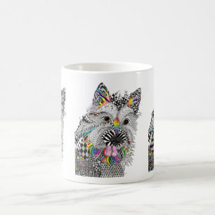 Schattigee en kleurrijke Cairn Terrier Mok
