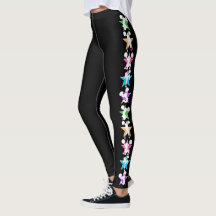 SCHATTIGEE EN KLEURRIJKE CHEERLEADER LEGGINGS