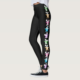 SCHATTIGEE EN KLEURRIJKE CHEERLEADER LEGGINGS