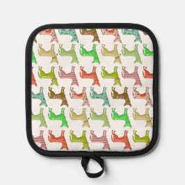 Schattigee en kleurrijke Chihuahua hond Pannenlap