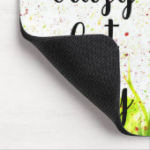 Schattigee en kleurrijke Crazy Cat Lady Mousepad Muismat (Hoek)