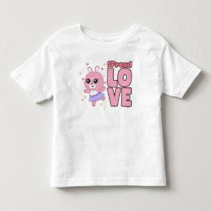 Schattigee en kleurrijke dierenvrienden verspreide kinder shirts
