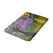 Schattigee en kleurrijke Doggy Sterrennacht Bath M Badmat (Gekanteld)