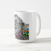 Schattigee en kleurrijke Goldendoodle Mok (Voorkant rechts)