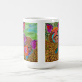 Schattigee en kleurrijke Guinea Hogs Pigs Mok (Center)