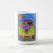 Schattigee en kleurrijke hond & kat Mok (Center)