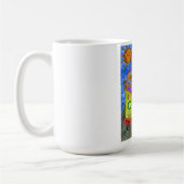 Schattigee en kleurrijke hond & kat Mok (Links)