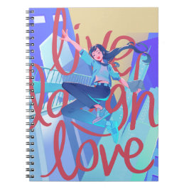 Schattigee en kleurrijke inspiratie voor dagelijks notitieboek