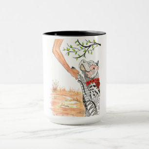 Schattigee en kleurrijke Pit Bull Mok